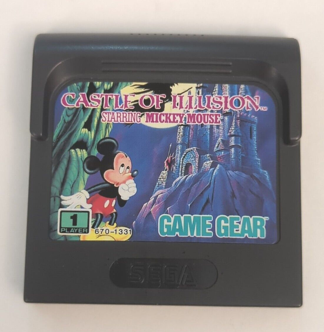 Sega Game Gear Disney Castle of Illusion Starring Mickey Mouse Cart Only