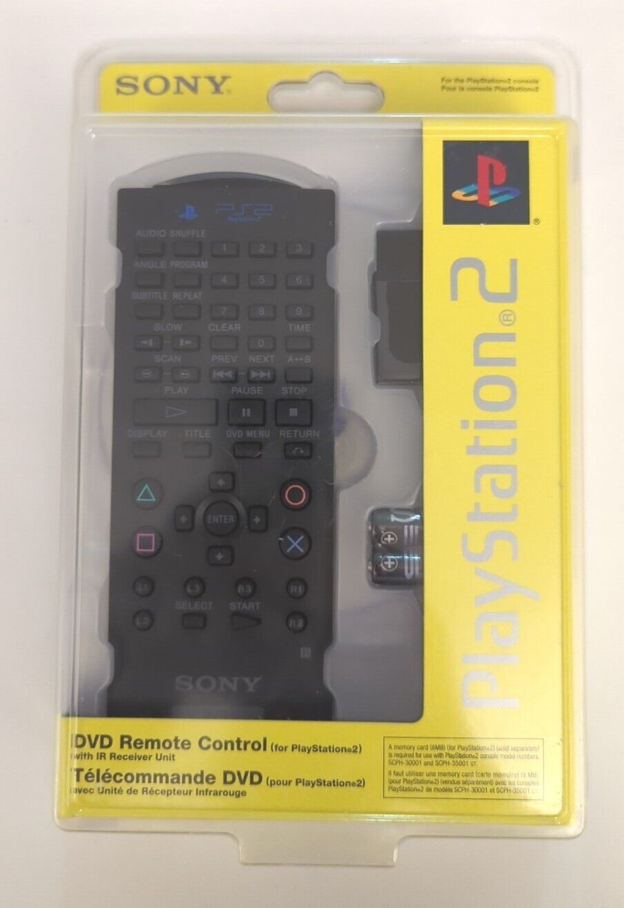 Sony PlayStation 2 PS2 DVD Remote Control SCPH10171 97042  NEW FACTORY SEALED