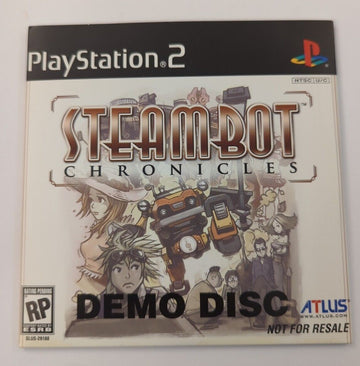 Steambot Chronicles Demo Disc (Sony PlayStation 2 PS2) *TESTED* NTSC / US  Atlus