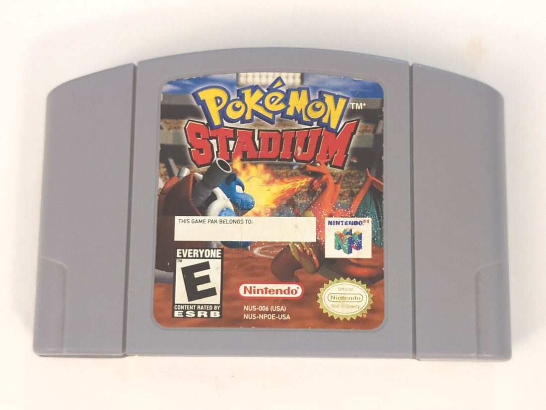Pokemon Stadium (N64 Nintendo 64) - Authentic | Cart Only - Tested
