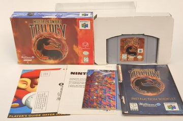 Mortal Kombat Trilogy Nintendo 64 N64 Complete In Box CIB Near Mint W/ Poster