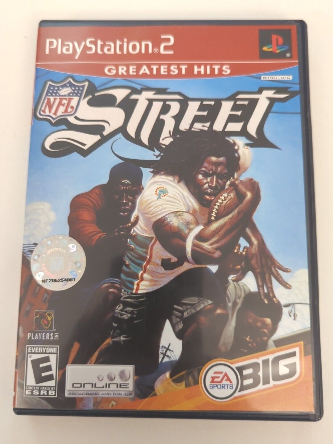 NFL Street Greatest Hits Version (Sony PlayStation 2, 2004) CIB Complete In Box