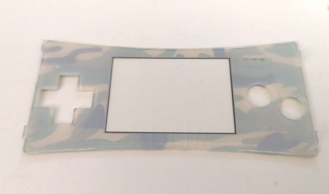 Authentic OEM Nintendo Game Boy Micro Faceplate Green Camo Camouflage