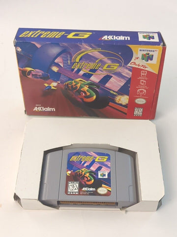 Extreme-G | Nintendo N64 | CIB | Game and Box | Nintendo 64 | 1998 | No Manual