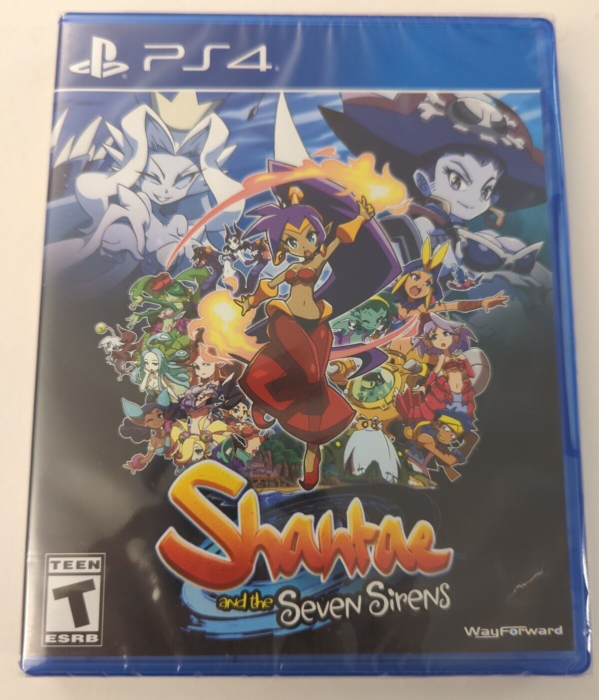 Shantae and the Seven Sirens - Sony Playstation 4 [PS4 Limited Run #343] NEW
