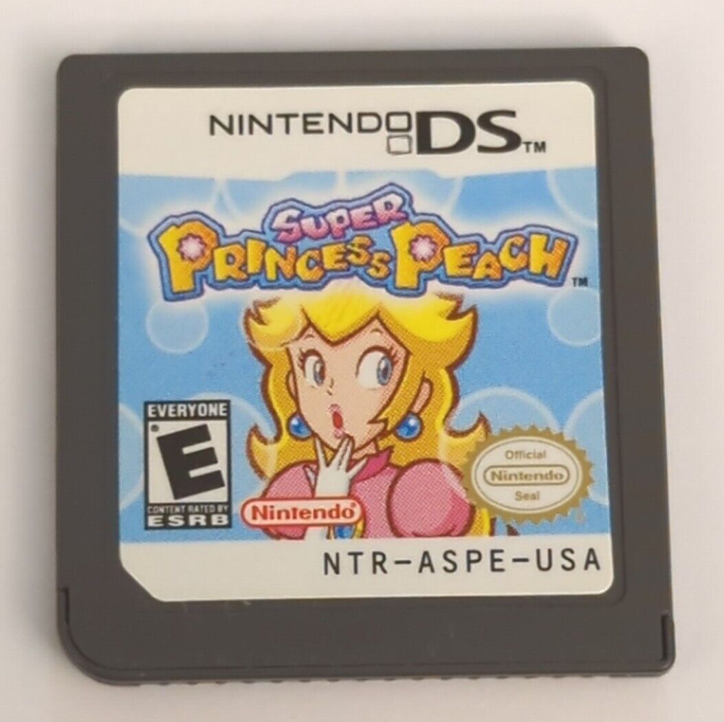 Super Princess Peach  (Nintendo DS) Authentic - Cartridge Only - Tested & Works