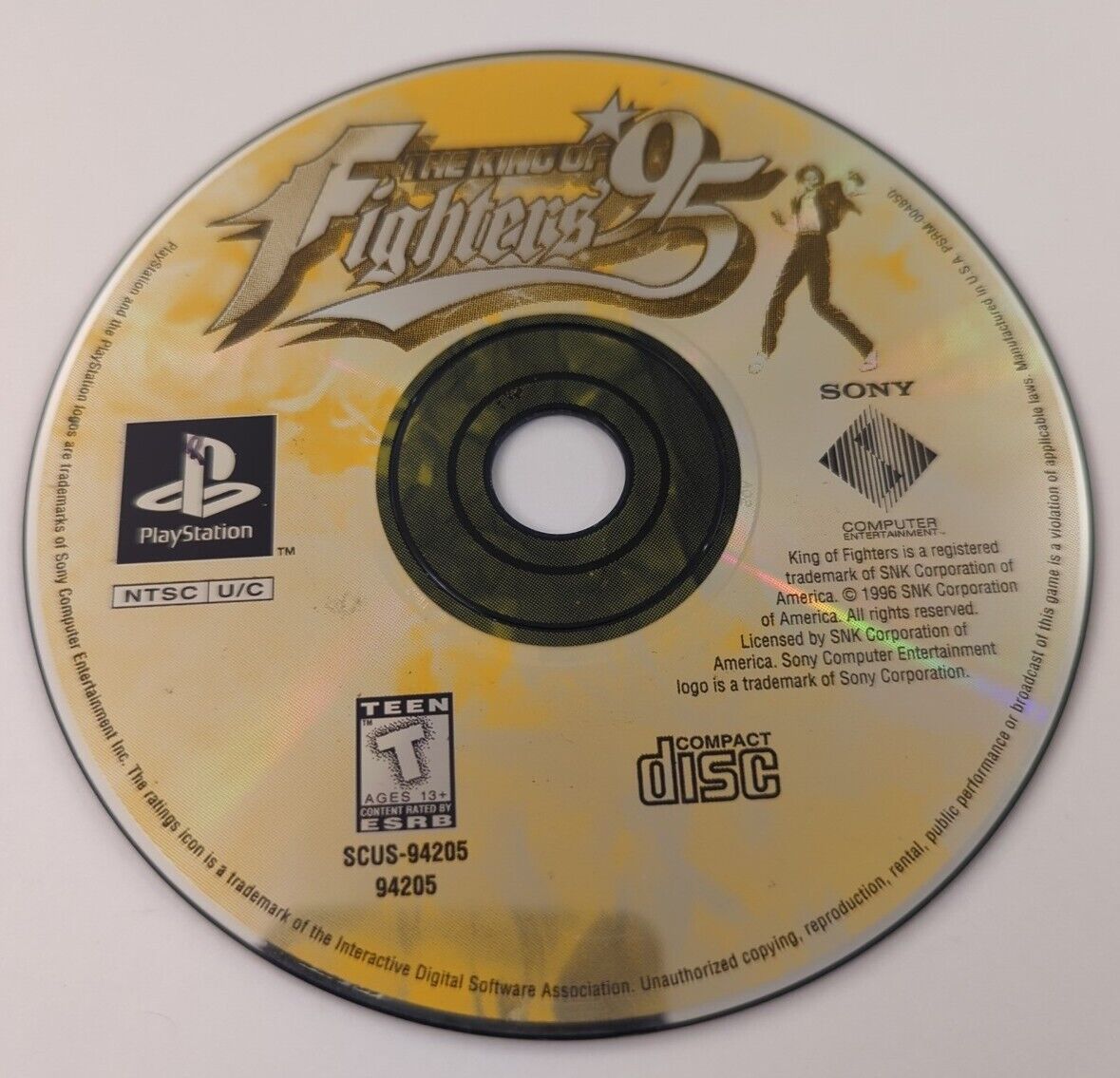 The King of Fighters '95 PS1 PlayStation 1 - Disc Only - Tested Working