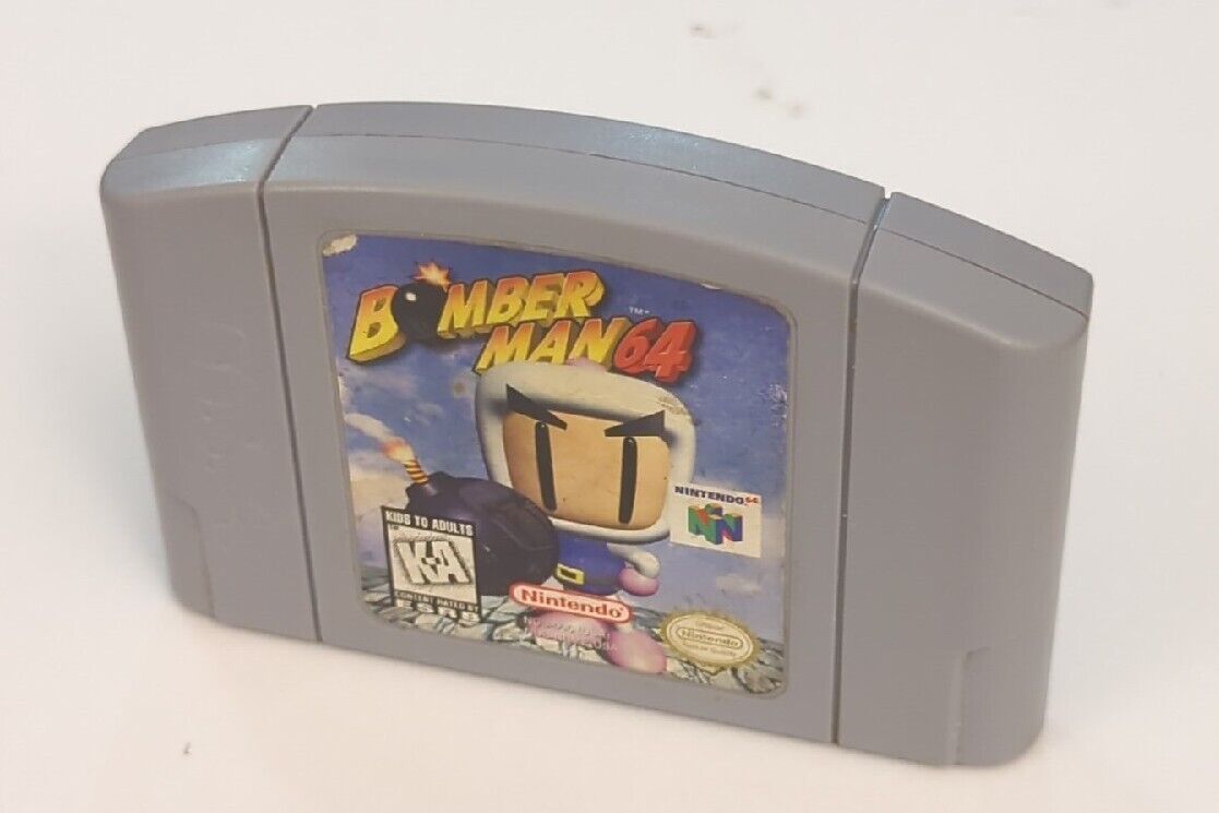 Bomberman 64 - Nintendo 64 [N64] Game Authentic, Tested & Working. Cart Only.
