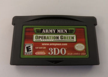 Army Men Operation Green (Nintendo Gameboy Advance, 2001) Game Only - Authentic