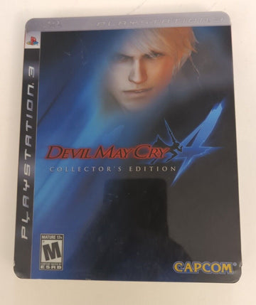 Devil May Cry 4 -Collector's Edition (PlayStation 3 PS3) Steel book No Bonus DVD