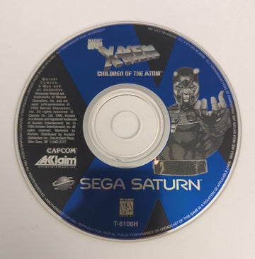 Sega Saturn X-Men Children of the Atom Disc Only! Tested! Very Good Condition