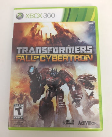 Transformers: Fall of Cybertron (Microsoft Xbox 360, 2012) Completel CIB Tested