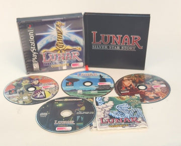 Lunar Silver Star Story (Sony Playstation PS1) With, Map, Manual & Soundtrack