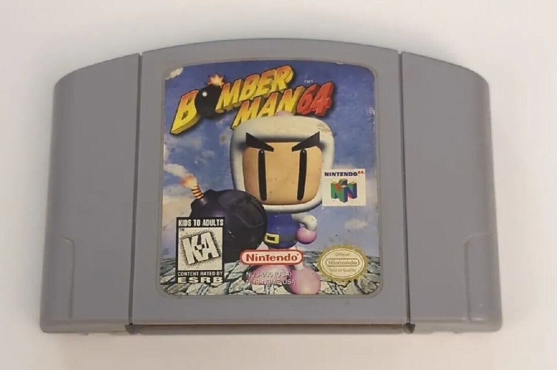 Bomberman 64 - Nintendo 64 [N64] Game Authentic, Tested & Working. Cart Only.