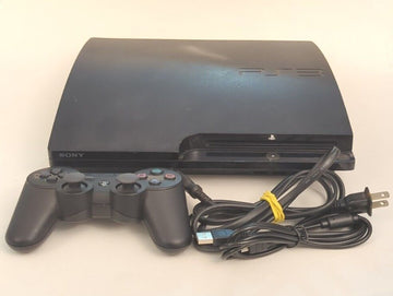 Sony PlayStation 3, PS3 Slim CECH-2501A 300GB Console W OEM Controller & Cords