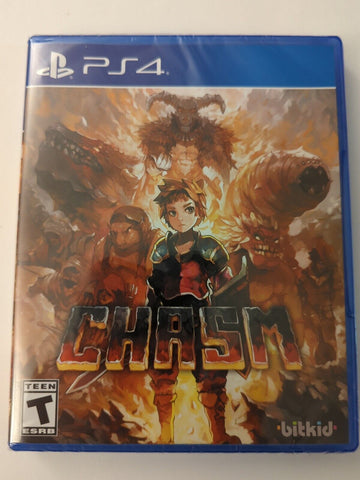 Chasm (Playstation 4 PS4) Limited Run - #369 - Factory SEALED New