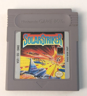 Solar Striker (Nintendo Game Boy) Authentic Cleaned & Tested Good Condition